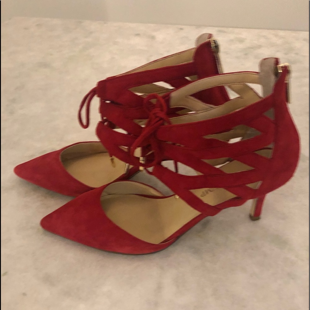 Red hot shoes,